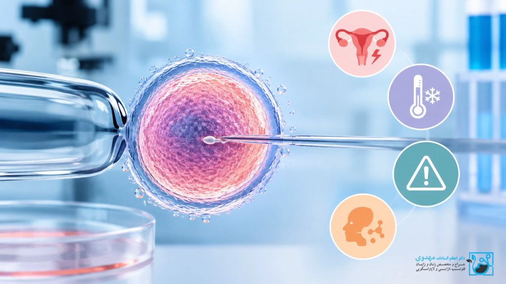 تزریق اسپرم داخل تخمک چگونه انجام می‌شود؟