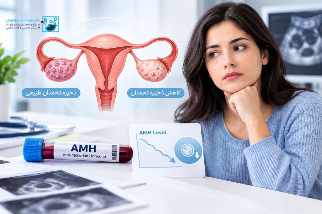 AMH پایین یعنی ناباروری؟
